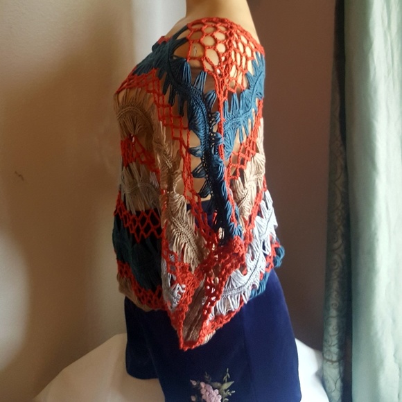 🍬Fashion Blvd. Striped loose knit sweater size M - Picture 4 of 7